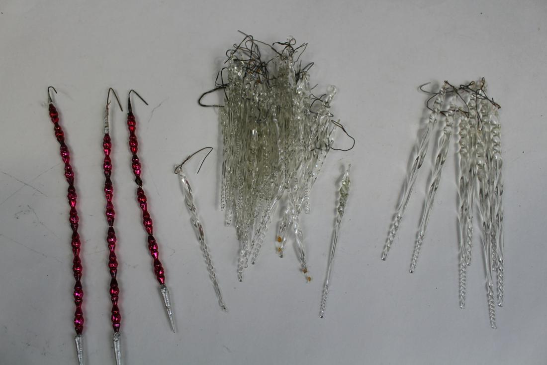 Blown Glass Christmas Ornament Icicles (1 of 1)