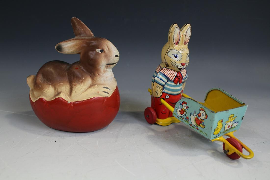 Easter Candy Containers - Chein & Paper Mache (1 of 4)