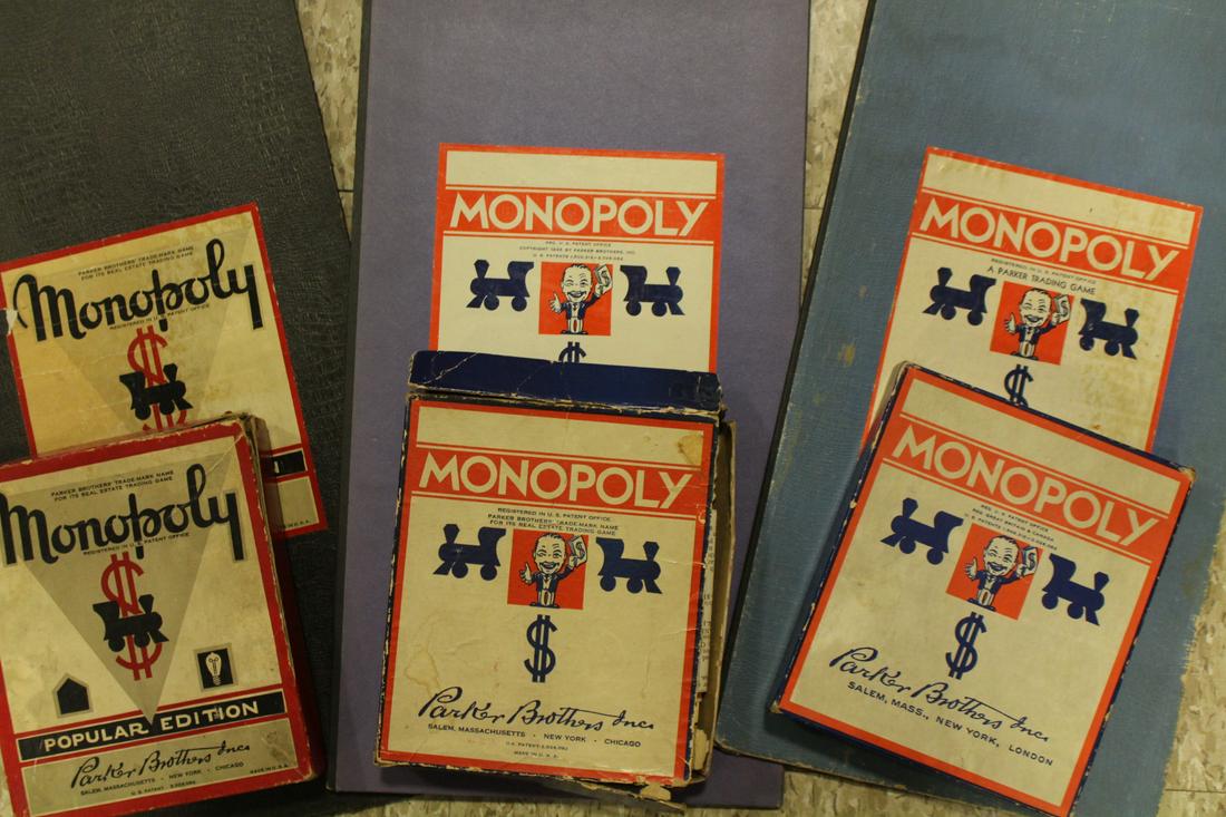 1935, 1946 Monopoly Board Games - Complete Sets (1 of 6)