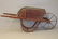 Red Painted & Stenciled Wheelbarrow Toledo OH