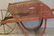 Red Painted & Stenciled Wheelbarrow Toledo OH - 3