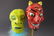 Halloween Monster & Devils Head Rattles