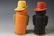 Papier Mache Halloween Candy Containers w/ Hats - 2