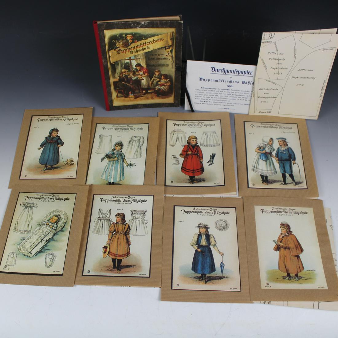 Agnes Lucas Portfolio 19th C Doll Clothes Patterns (1 of 7)