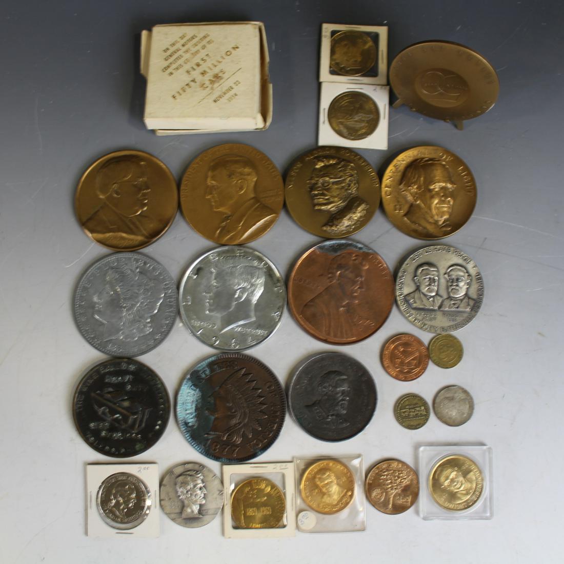 Oversize Tokens Commemorative President Coins (1 of 1)