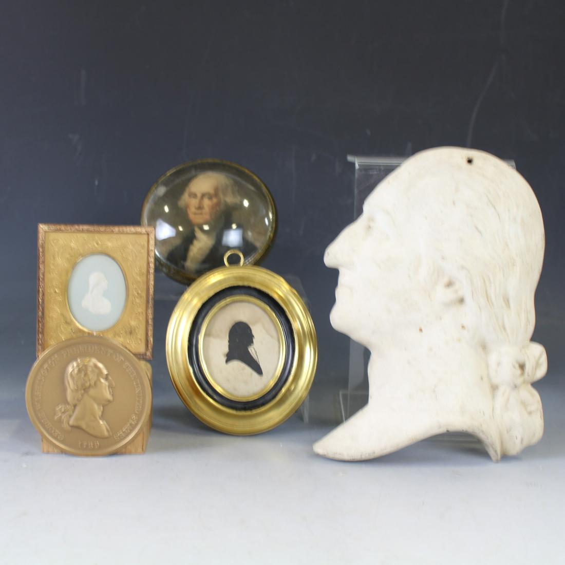 George Washington Silhouette, Mold & Others (1 of 5)