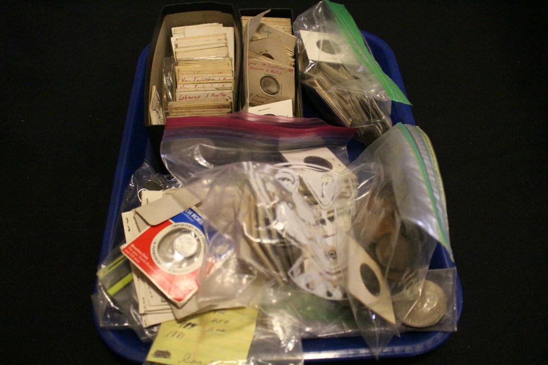 Large Group of Foreign Coins (1 of 1)