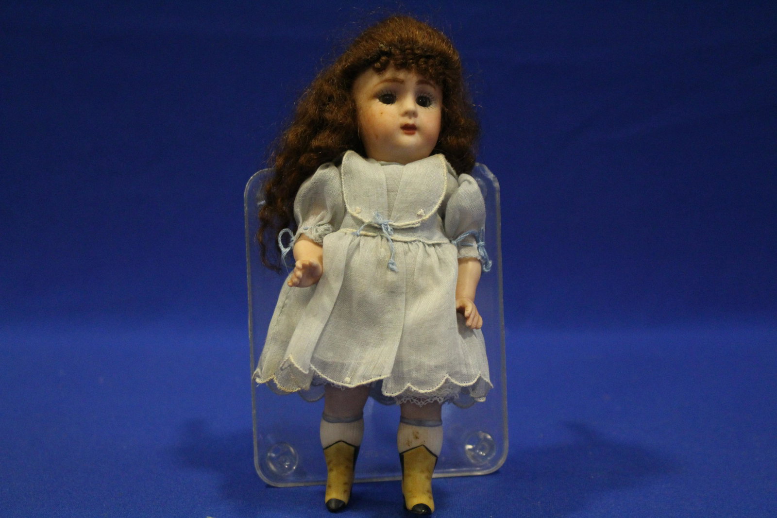 German All Bisque Doll - 9" (1 of 2)