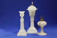 Clambroth Whale Oil Lamps & Candlestick