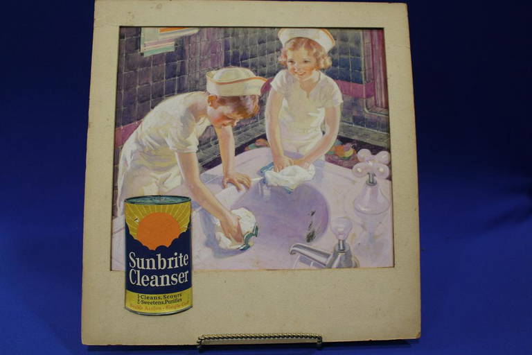 1932 Sunbrite Cleanser Original Illustration Art (0026) on Nov 20