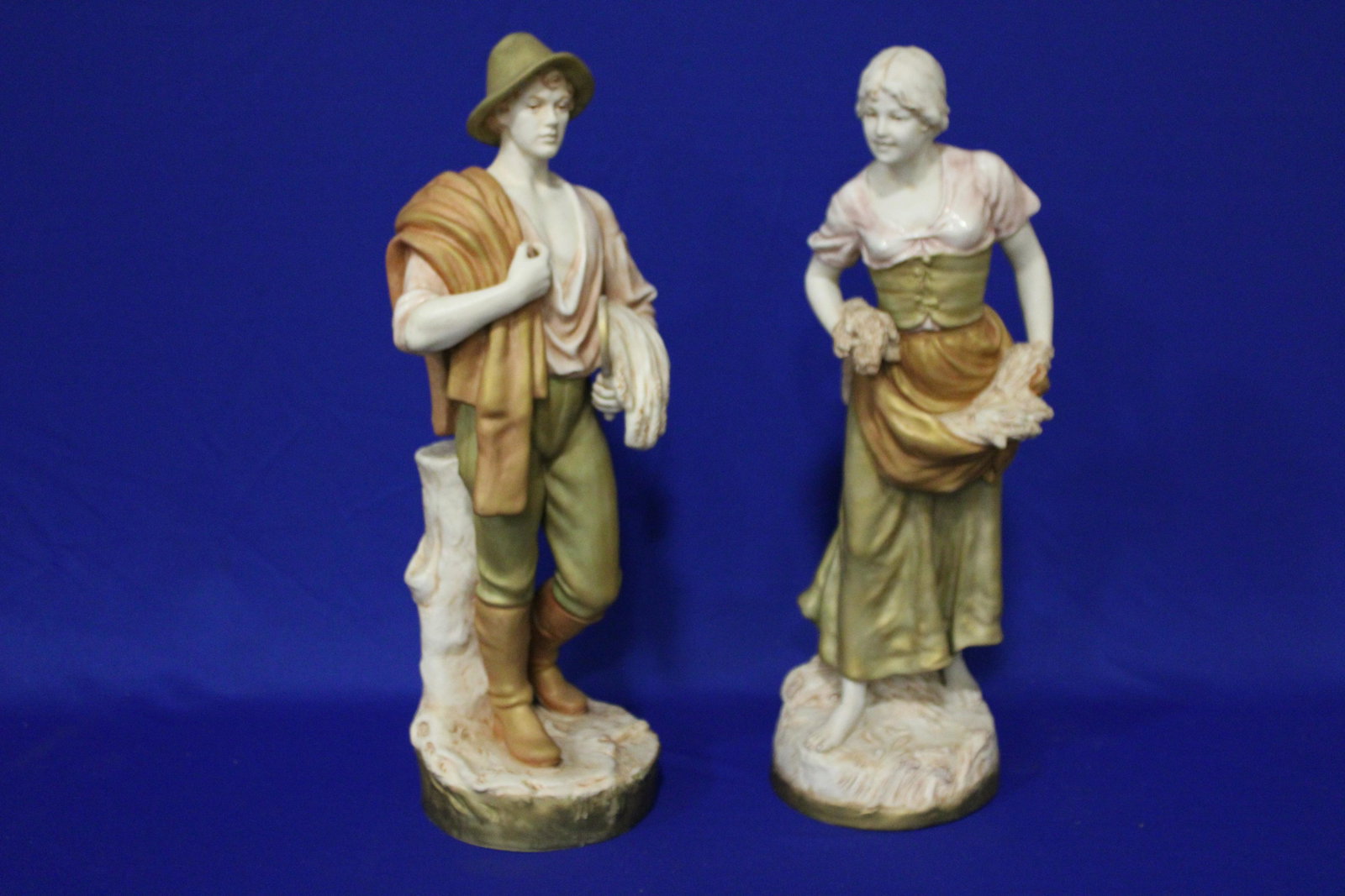 Royal Dux Statues with Pink Triangle E Mark (1 of 3)