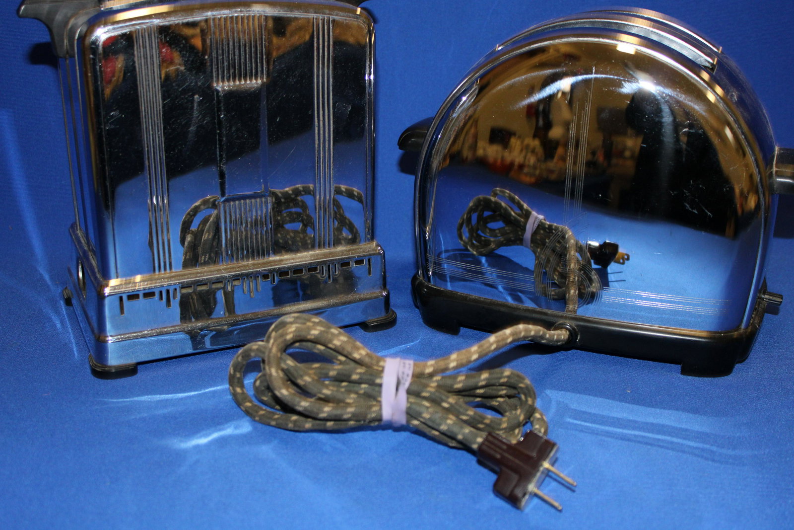 1940s Chrome Plated Toasters - Sunbeam & Universal (1 of 1)