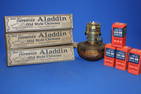 NOS Boxed Aladdin Chimneys, Mantels, No. 25 Lamp