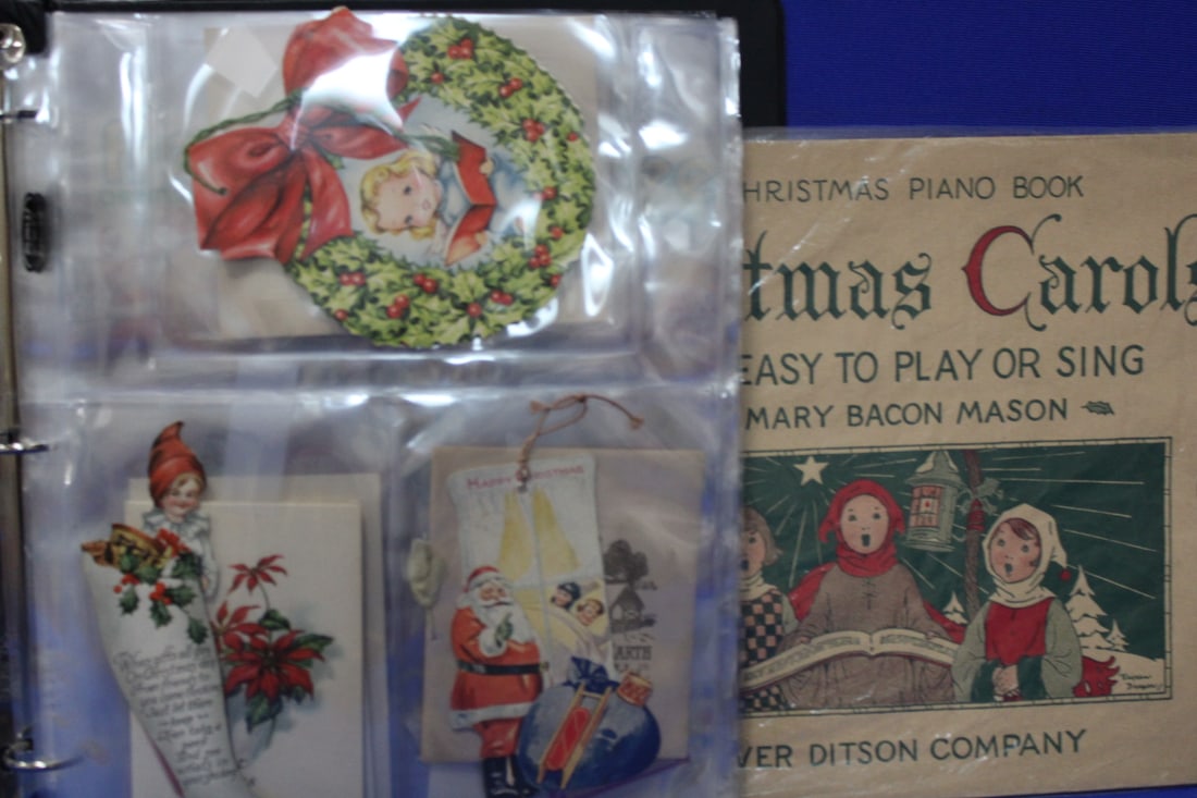 47 Christmas Ephemera - Advertising, More: 47 Christmas Samples of Ephemera - Advertising, More. Most of the Christmas lots are from a lifetime collector and most all are in very good to mint condition.