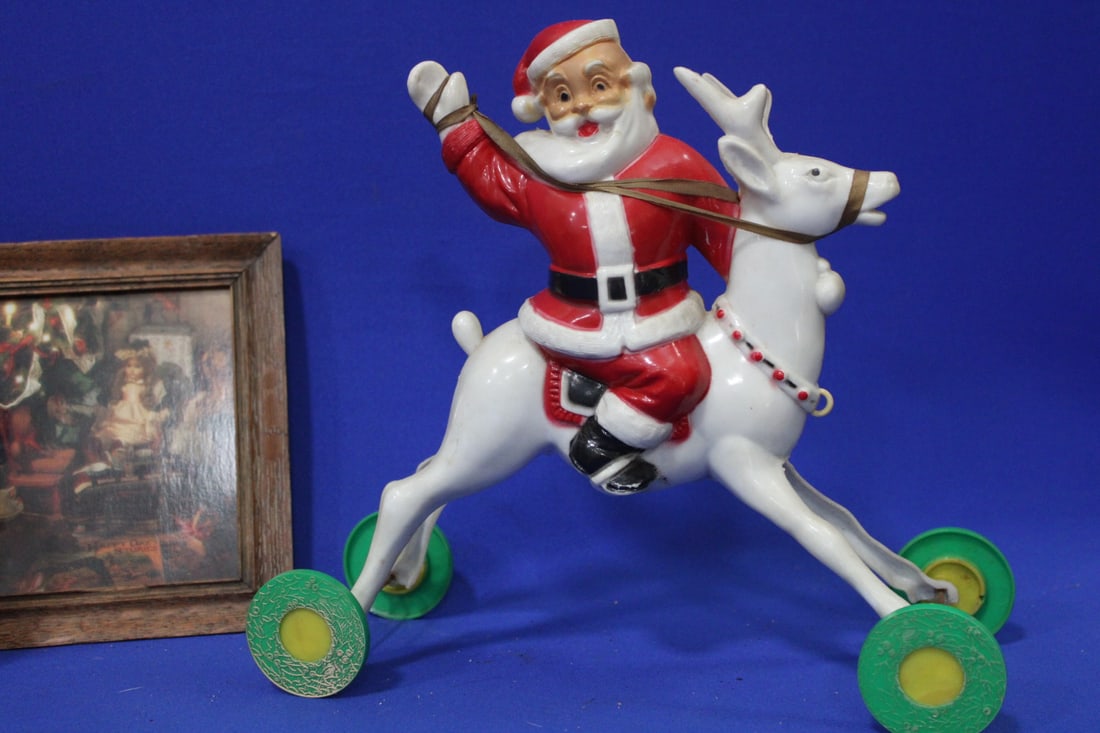 Santa Group, Bell Ringer, Jumping Jack & Reindeer (1 of 1)