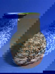 Very Rare Silver Mica Cameo Vase Signed by Thomas Webb & Lionel Pearce