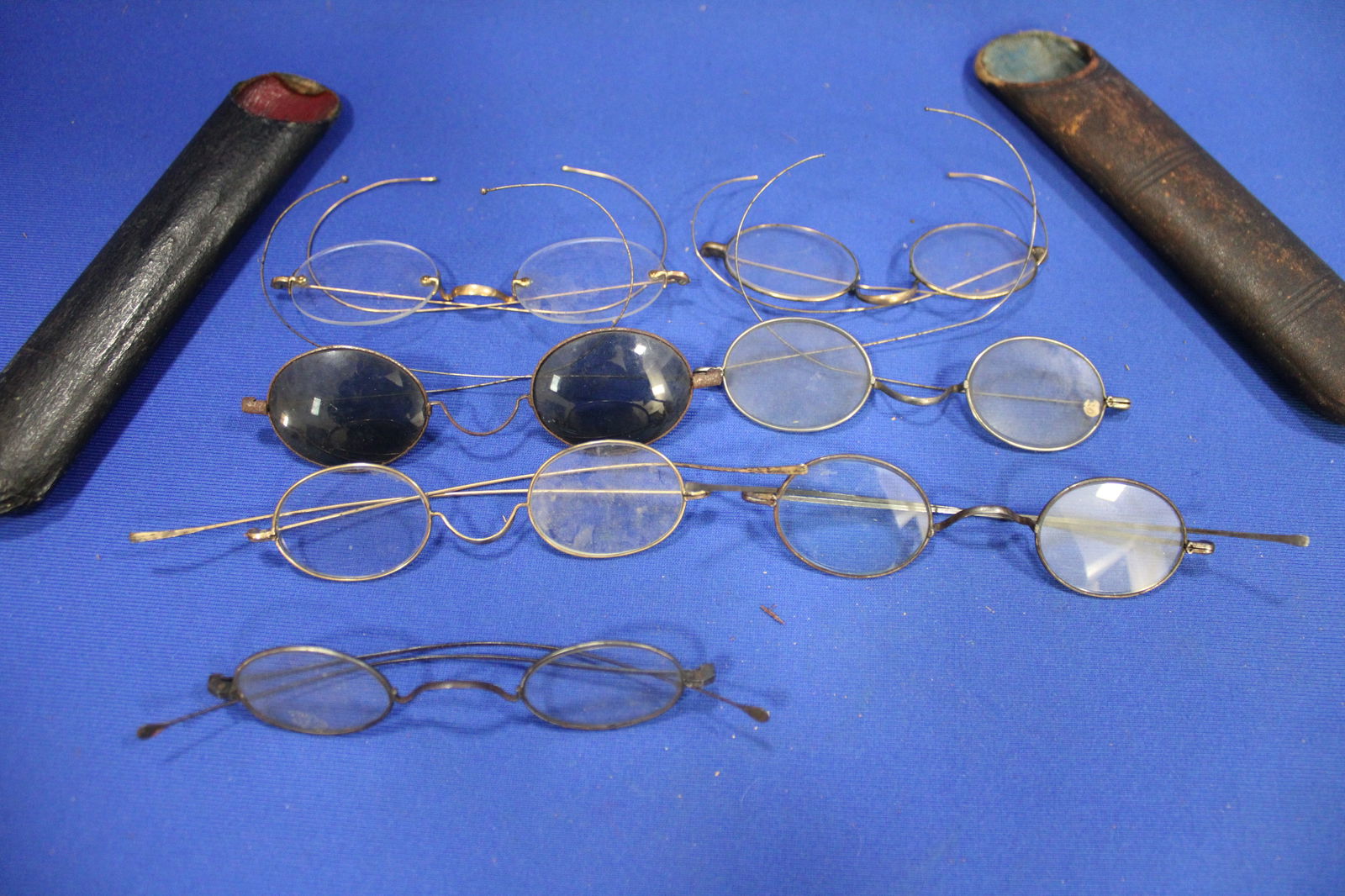 Antique Eyeglass Spectacles Includes Tinted (1 of 3)