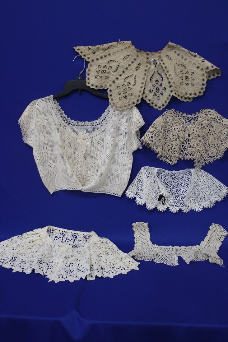 Victorian / Edwardian Lace Collars & Corset Cover (1 of 7)
