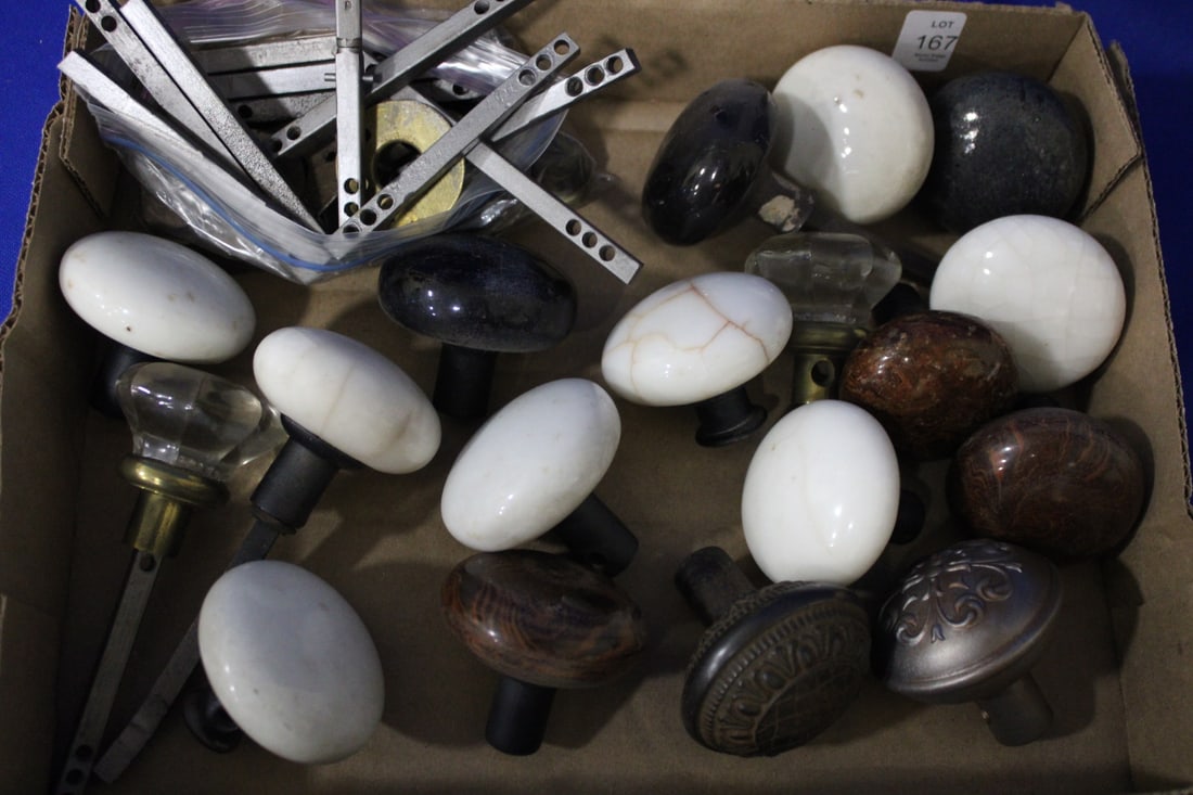 Boxlot of Victorian Door Knobs (1 of 1)