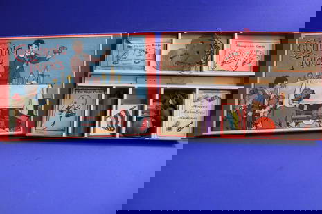 Spear's Conjuring Tricks Child's Magic Game: Spear's Conjuring Tricks Child's Magic Set Game - J. W. Spear & Sons, - excellent condition, appears to have never been used or used very gently, envelopes and wooden and paper props appear never