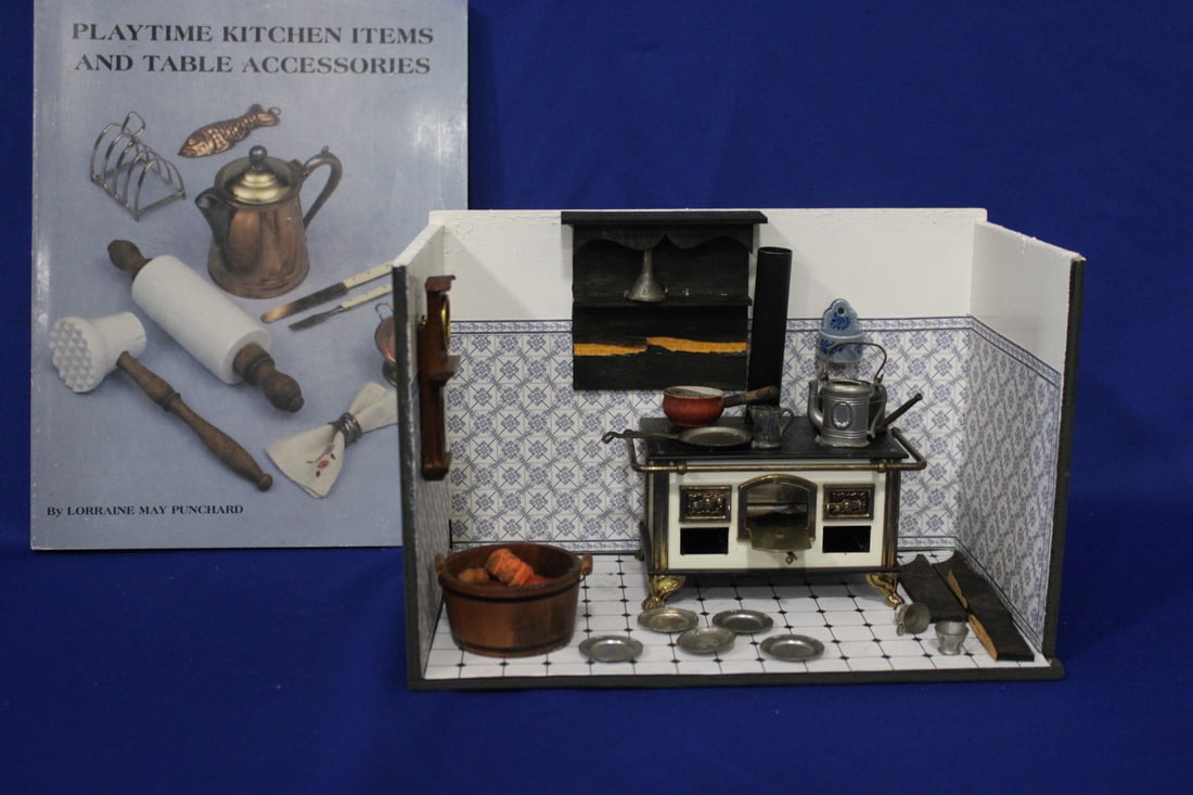 Kitchen Room Box - Metal Stove & More (1 of 3)