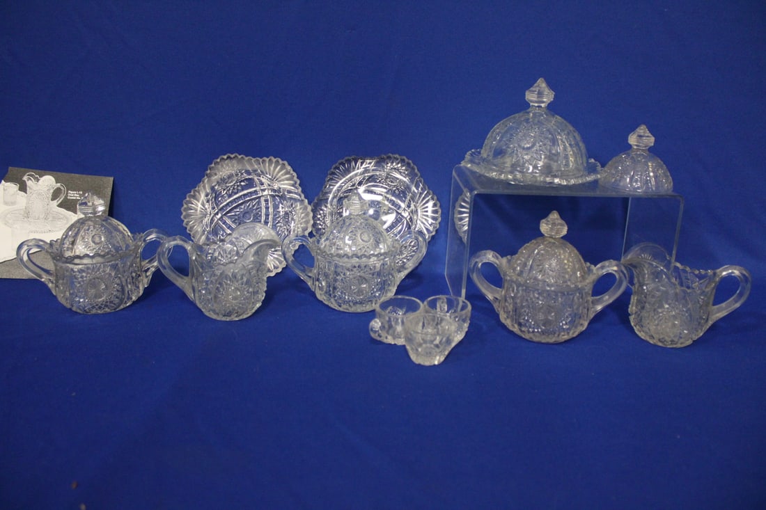 Child's Oval Star Pattern Glass - Misc Pieces (1 of 2)