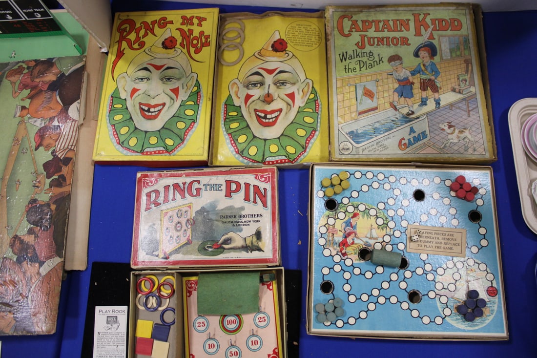 Early 20th C Child's Games Parker & Milton Bradley (1 of 1)