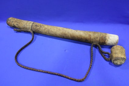 American Indian Arrow Quiver Wild Pinto Pony Hide