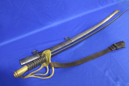 Civil War Era 1865 Sword & Scabbard Ames Mfg.