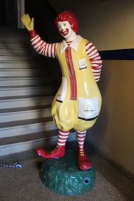1970-80s Ronald McDonald Life Size Statue