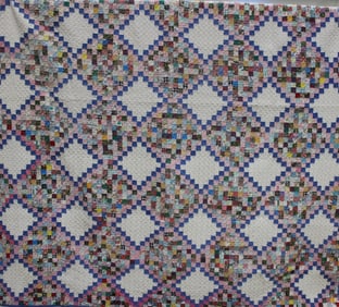 1900-1930s Postage Stamp Quilt