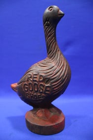 Red Goose Shoes Advertising Cast Iron Bank