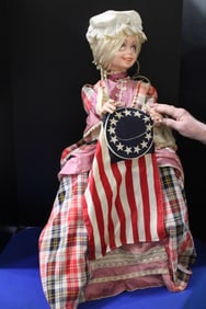 1950s Hudson Dept Store Animated Betsy Ross