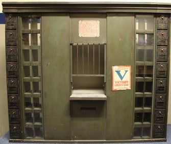 19th to Early 20th Post Office Postmaster's Window