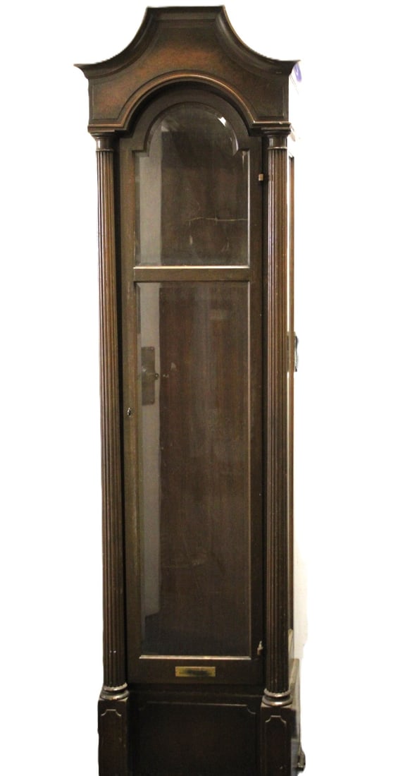 1930 Herschede 9-Tube Electric  Hall Clock w/Works (1 of 4)