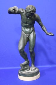 1930-50s Discus Thrower Statue