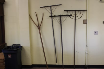 19th to Early 20th C Wooden Rakes