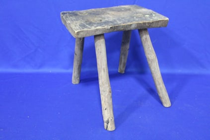 19th to Early 20th C Primitive Milking Stool