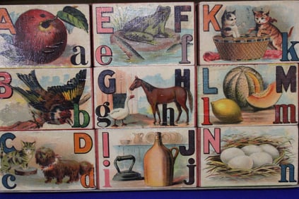 McLoughlin ABC & Picture Blocks Ex Cond.