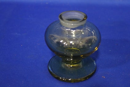 Footed Colorless Vase Dominic Labino 1974