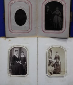 Albums of 28 Tintypes & Apx 50 Studio Cards