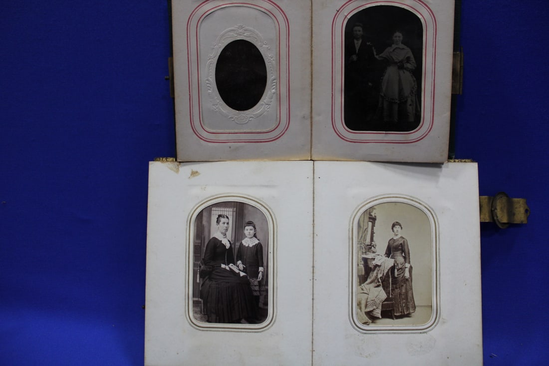 Albums of 28 Tintypes & Apx 50 Studio Cards (1 of 13)