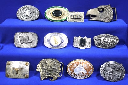 Vintage Belt Buckles - Western / Indian / Scorpion