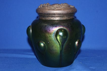 Loetz Biscuit Jar