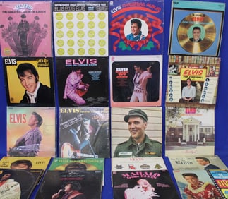 Lot of 30 Elvis Presley Record Albums