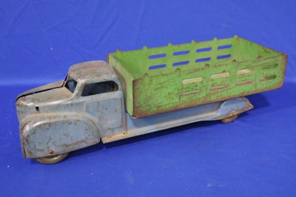 1940s Pressed Steel Stake Farm Truck