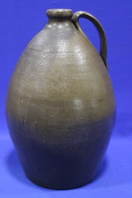 Early Redware Ovoid Jug