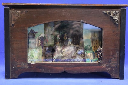 Musical Diarama w/ Moving Wedding Figures