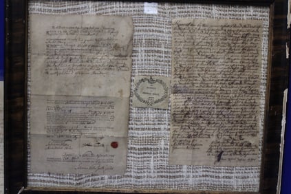 1732,1785 & 1794 Ephemera / Documents