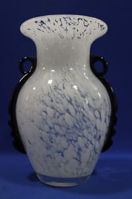 End-of-Day Vase with Applied Handles